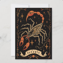 ♏ Scorpio – Celestial Zodiac Collection