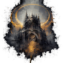 Gothic Cathedral Golden Moon Collection