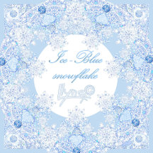 Blue Ice snoflake