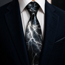  Thunderstorm Ties – Lightning Collection