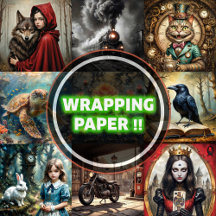 Wrapping Paper for Decoupage