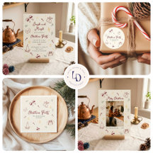 Handwritten Jingle And Mingle Christmas Party