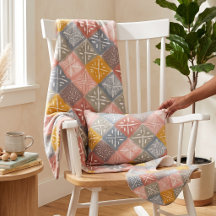 Soft Tribal Geometric: Baby Shower & Nursery Decor