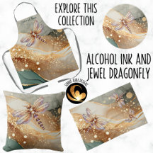 ALCOHOL INK AND JEWEL DRAGONFLY