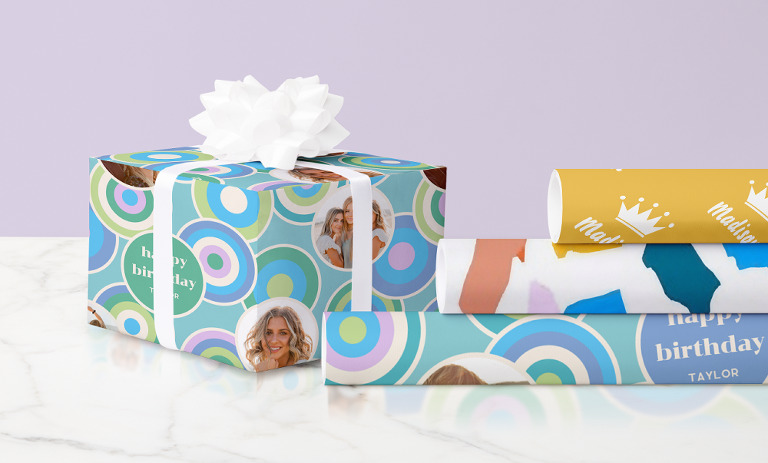 Various gift wrappings