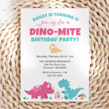Dinosaur Birthday Party