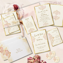 Vintage Gold Baroque Wedding Elegance