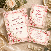 Cherry Blossom Coquette Wedding