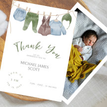 BOY'S CLOTHES baby shower