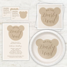 We Can Bearly Wait Baby Shower