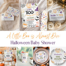 Spooky Quirky Halloween Baby Shower
