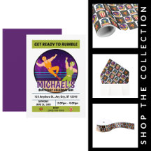 Wrestling Birthday Party Supplies