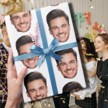 Custom Baby Face Photo Wrap Gift