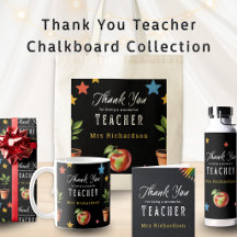 Teacher Thank You Chalkboard
