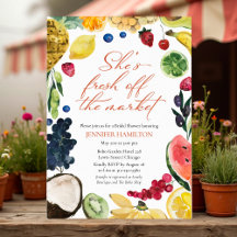 She is off the Market Farmers Bridal Shower 