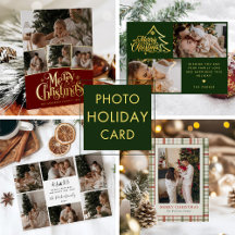 Photo Collage Holiday Card