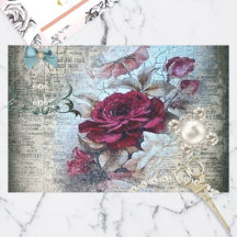 Victorian Rose Ephemeral Gifts by 3Cattails