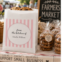 Pink Cottage Home Bakery Branding