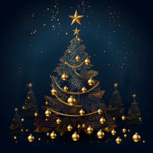 Elegant Christmas Card Series