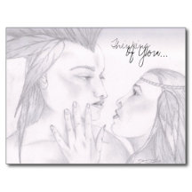 Native hand drawn art