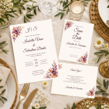 Rustic Autumn/Fall Floral Wedding