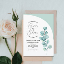 Eucalyptus Leaves Green Simple Collection