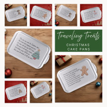 Traveling Treats Christmas Cake Pan Collection