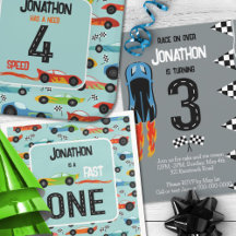 Race Car Birthday Party 