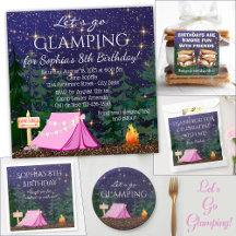 Glamping Birthday Party