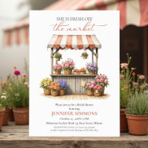She's Off the Market Farmer's Market Bridal Shower