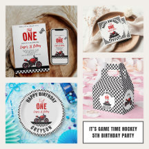 Fast One Race Motorcycle 1st Birthday Party 