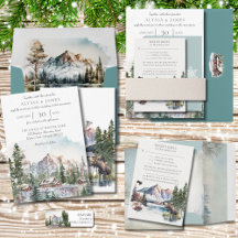 Rustic Winter Lodge in the Mountains 