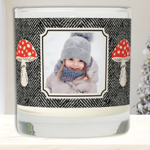 Personalized Christmas Holiday Candles