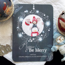 Winter Holiday Botanical Wreath