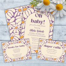 Groovy Retro Flowers 