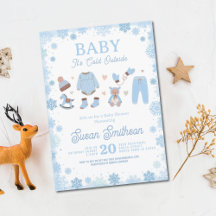 Baby It's Cold Outside Baby Shower