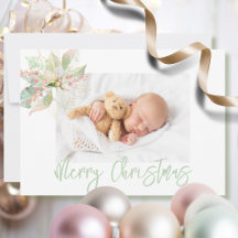 Pastel Poinsettia Christmas Holiday Collection