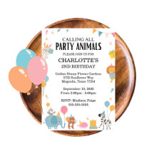 Calling All Party Animals Birthday Collection