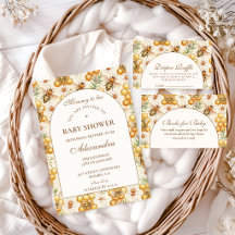 Honey Bee Theme Baby Shower