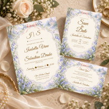 Whimsical Bluebell Fairytale Wedding