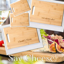 Punny Platters & Cheesy Boards