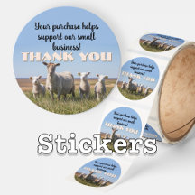 Knitting Business Stickers