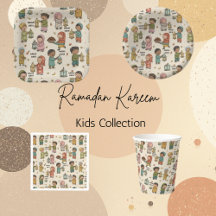 Kids Ramadan Kareem Party Supplies Collection