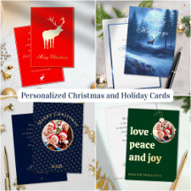 Personalized Christmas and Holiday Cards