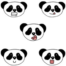 Anime Panda Birthday 
