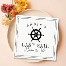 Last Sail Before the Veil Napkins