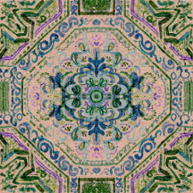 vintage rug designs Yoga Mats