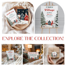 It Takes a Village | Winter Baby Shower