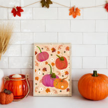 Pumpkins Fall Foliage