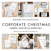 Corporate Christmas Cards Invites 2026 Calendar